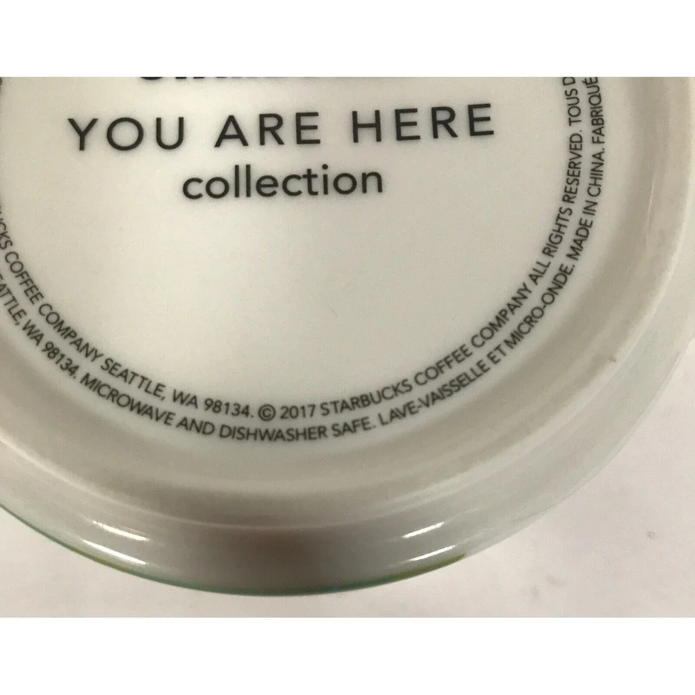 2017 Starbucks You Are Here Collection Seattle 3.5in 14 Fl Oz Coffee Tea Mug Cup